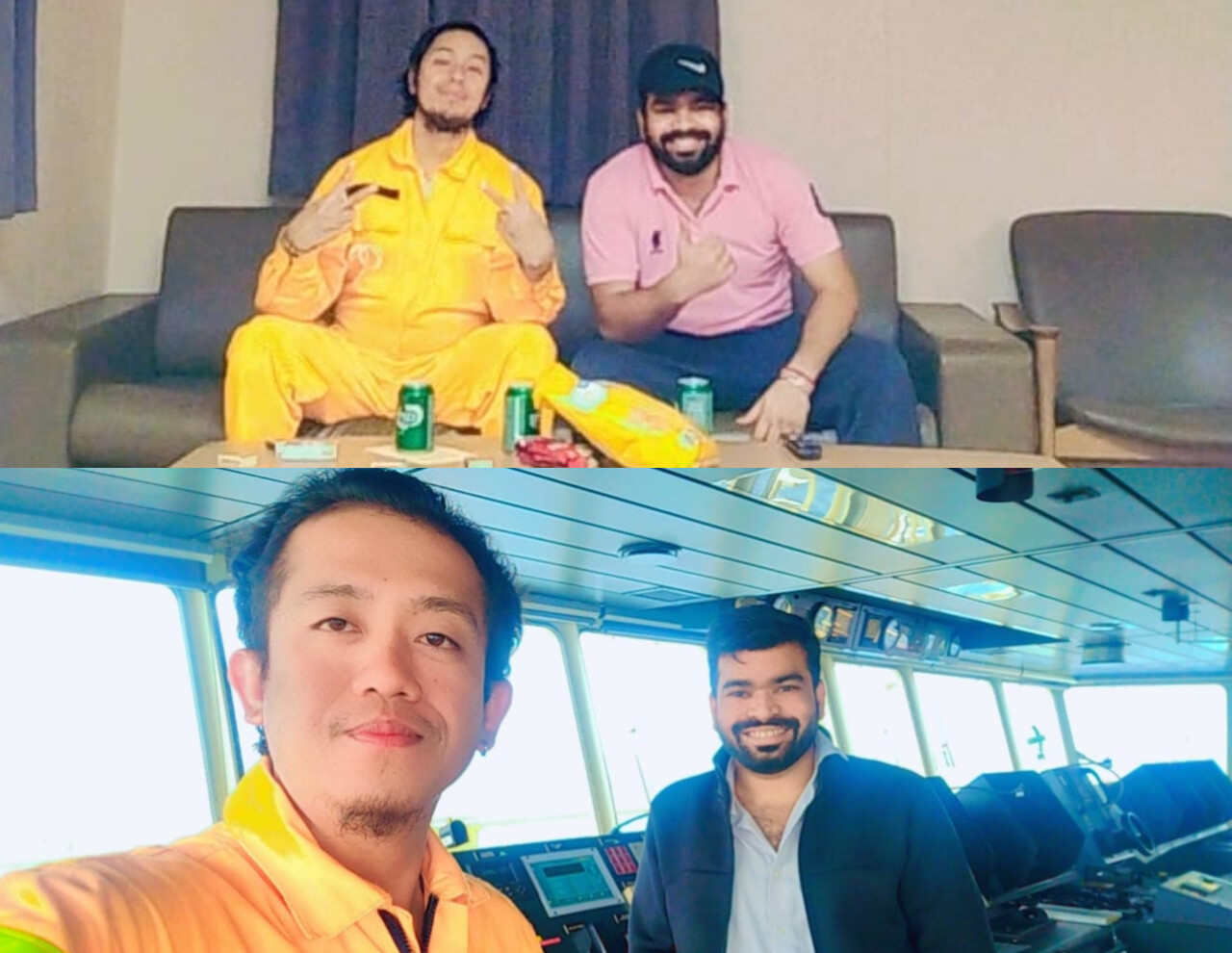 Sailing with multinational crew onboard