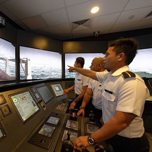 Sponsorship & Cadetship Programs in the Merchant Navy cadet on bridge