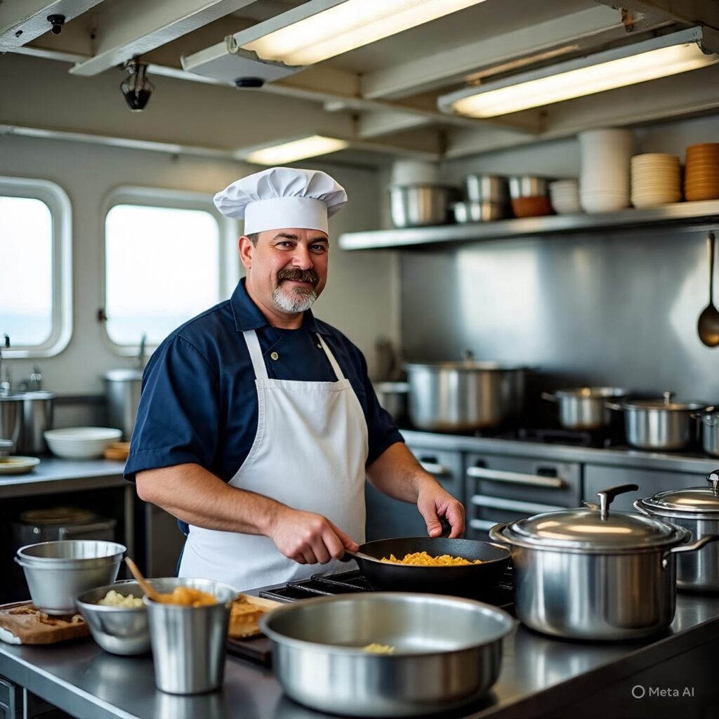 Duties of a Chief Cook Onboard Ship