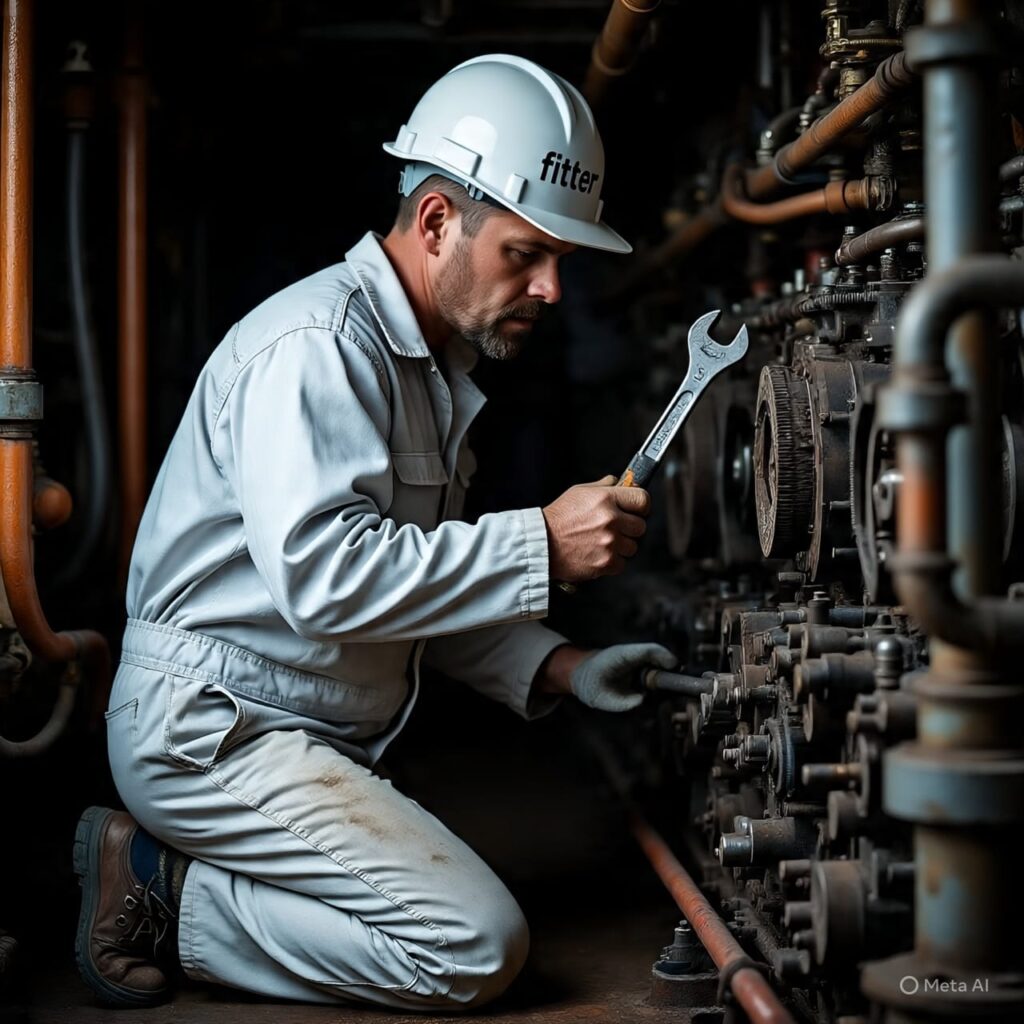 Duties of Fitter Onboard Ship