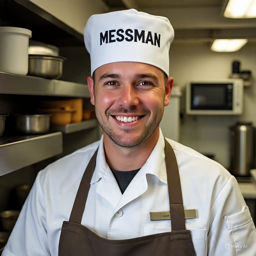 Messman onboard ship