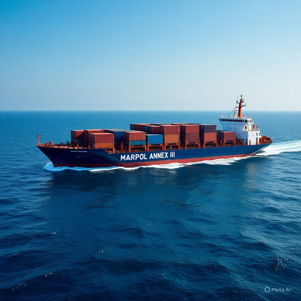 MARPOL Annex III: Prevention of Pollution by Harmful Substances in Packaged Form