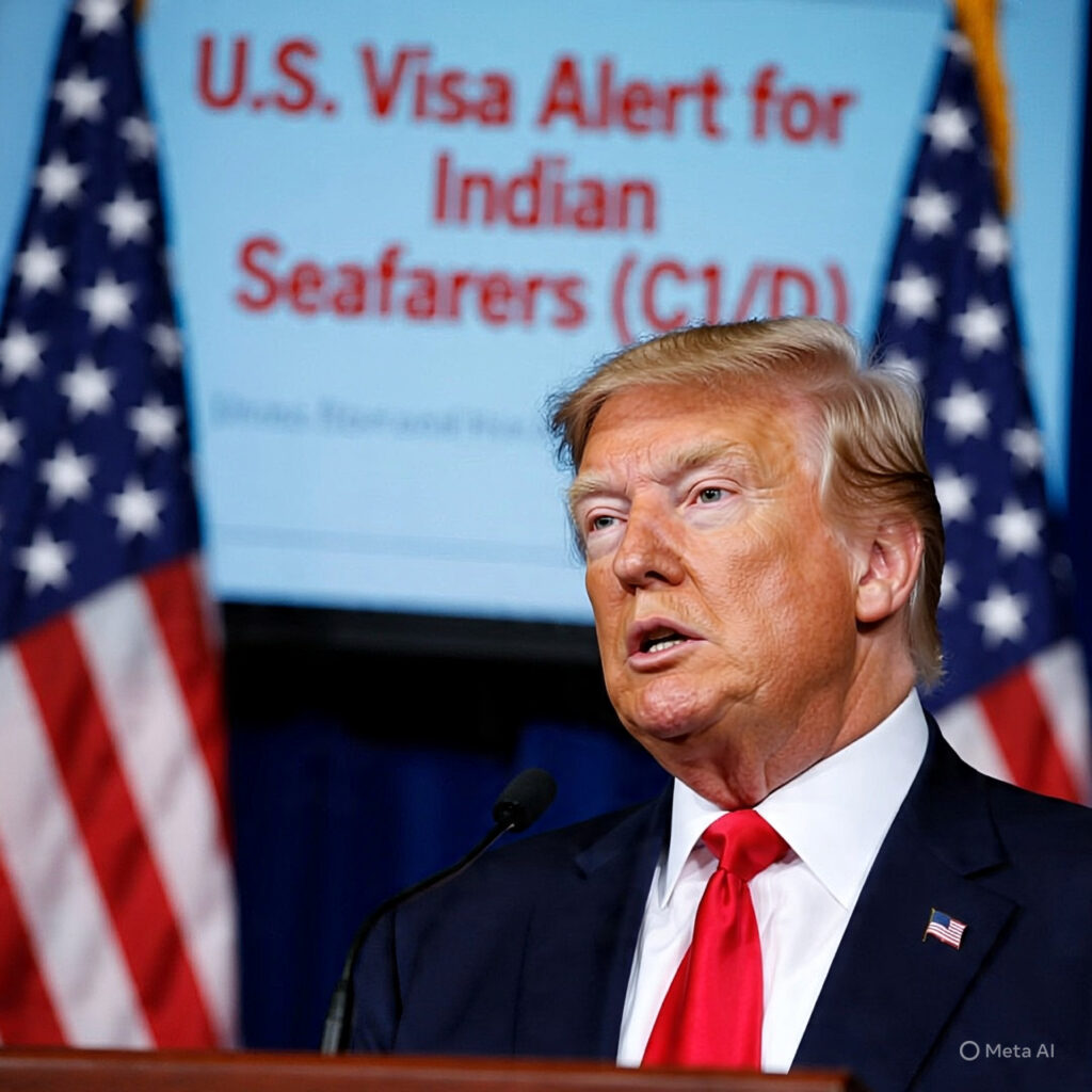U.S. Visa Alert for Indian Seafarers (C1/D)