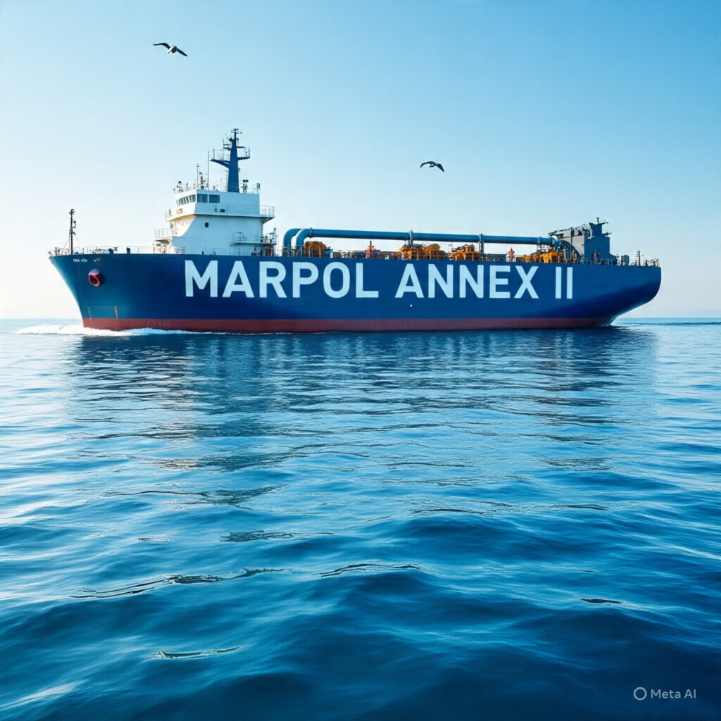 MARPOL Annex II - Regulations for the Control of Pollution by Noxious Liquid Substances in Bulk MARPOL Annex II - Regulations for the Control of Pollution by Noxious Liquid Substances in Bulk