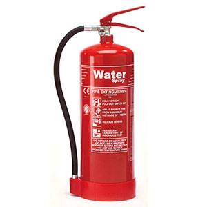 Water extinguisher onboard ship