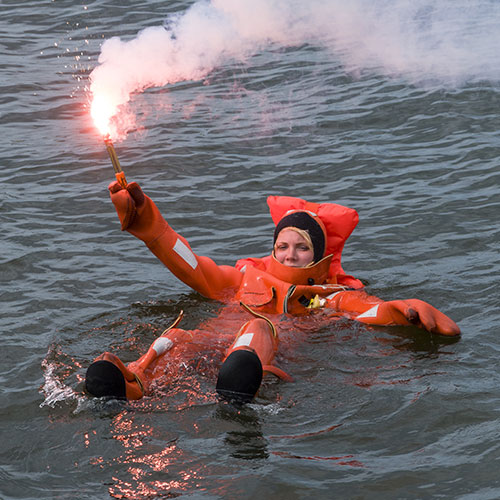 Immersion Suit Onboard Ship