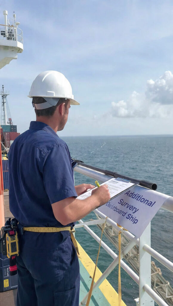 Additional Survey Onboard Ship