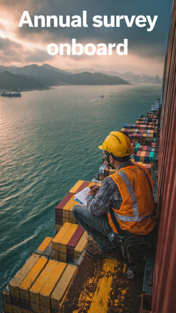 Annual Survey Onboard Ship