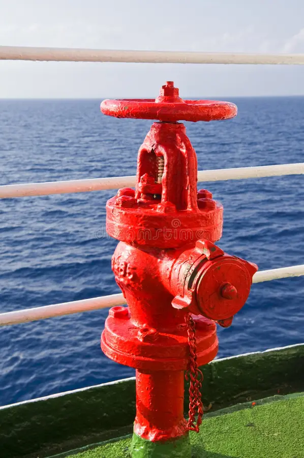 Fire Hydrant Onboard Ship