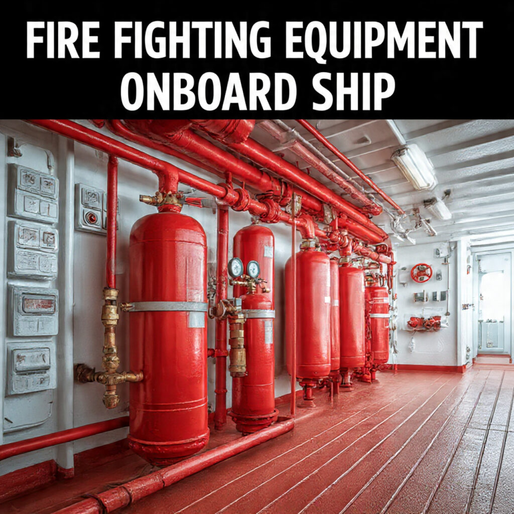 Fire Fighting Equipment Onboard Ship