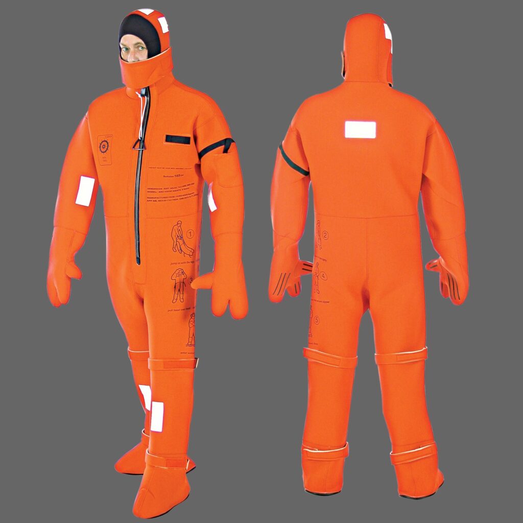 Immersion Suit Onboard Ship