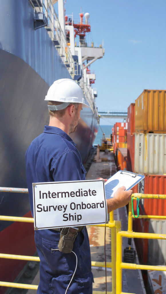 Intermediate Survey Onboard Ship