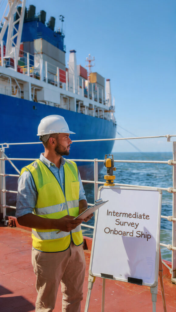 Intermediate Survey Onboard Ship