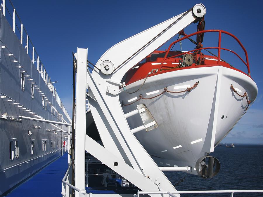 Lifeboat Onboard Ship