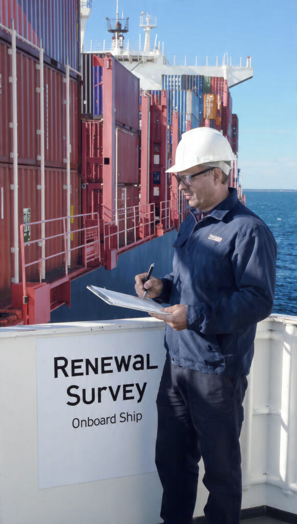Renewal Survey Onboard Ship Renewal Survey Onboard Ship