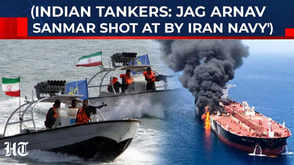 Two Indian Tankers Shot By Iran Navy