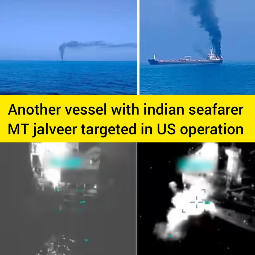 Another Ship With Indian Crew, Jalveer, Comes Under Alleged U.S. Attack